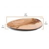 assiette jetable oval size