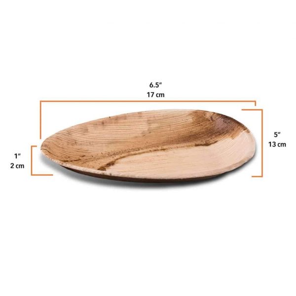 assiette jetable oval size