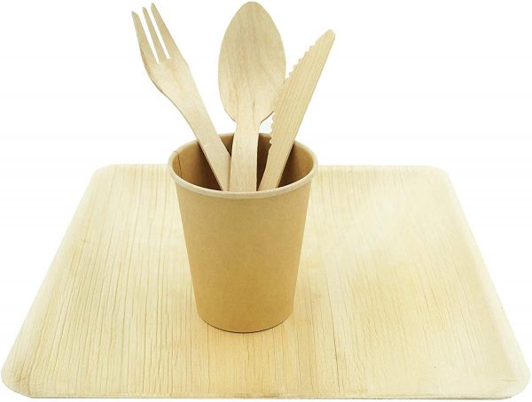 Set de 25 Couverts Jetable