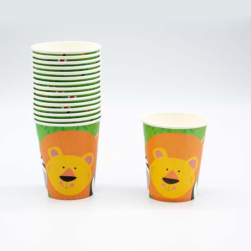 Gobelets jetables pour fête d'anniversaire, Wild Child, 9 oz, paq. 8